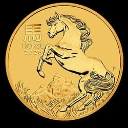 1/20 once Pièce d’Or - Cheval Lunar Australien 2026 (Série III) 1/20 once Pièce d'Or - Cheval Lunar Australien 2026 (Série III) - 1