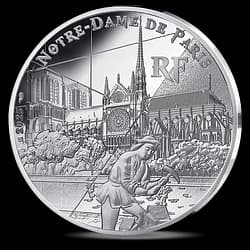 22.2 gram Silver Coin - Unesco Notre Dame Proof 2025 22.2 gram Silver Coin - Unesco Notre Dame Proof 2025 - 1