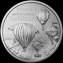 20 grammes Pièce d’Argent - Suisse Pionniers de l’Aviation 2025 20 grammes Pièce d’Argent - Suisse Pionniers de l’Aviation 2025 - 1