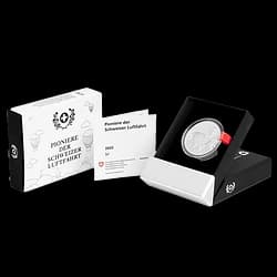 20 grammes Pièce d’Argent - Suisse Pionniers de l’Aviation Proof 2025 20 grammes Pièce d’Argent - Suisse Pionniers de l’Aviation Proof 2025 - 1
