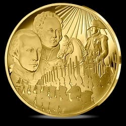 1 oncia Moneta d'Oro - Battaglia di Austerlitz 1 moneta d’oro da 1 oncia - Battaglia di Austerlitz - 1