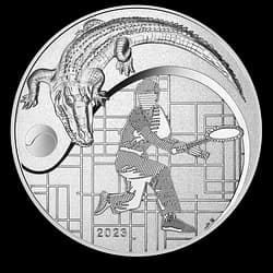 5 ounce Silver Coin - Excellence Series Lacoste 5 ounce Silver Coin - Excellence Series Lacoste - 1