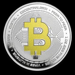 1 once Pièce d’Argent - 2025 Bitcoin Colorisée 1 once Pièce d’Argent - 2025 Bitcoin Colorisée