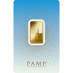 10 gram Gold Bar - PAMP Suisse Ka'Bah Mecca