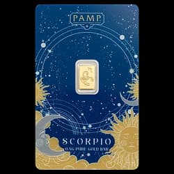 0.5 gram Gold Bar - Zodiac Scorpio 0.5 gram Gold Bar - Zodiac Scorpio - 1