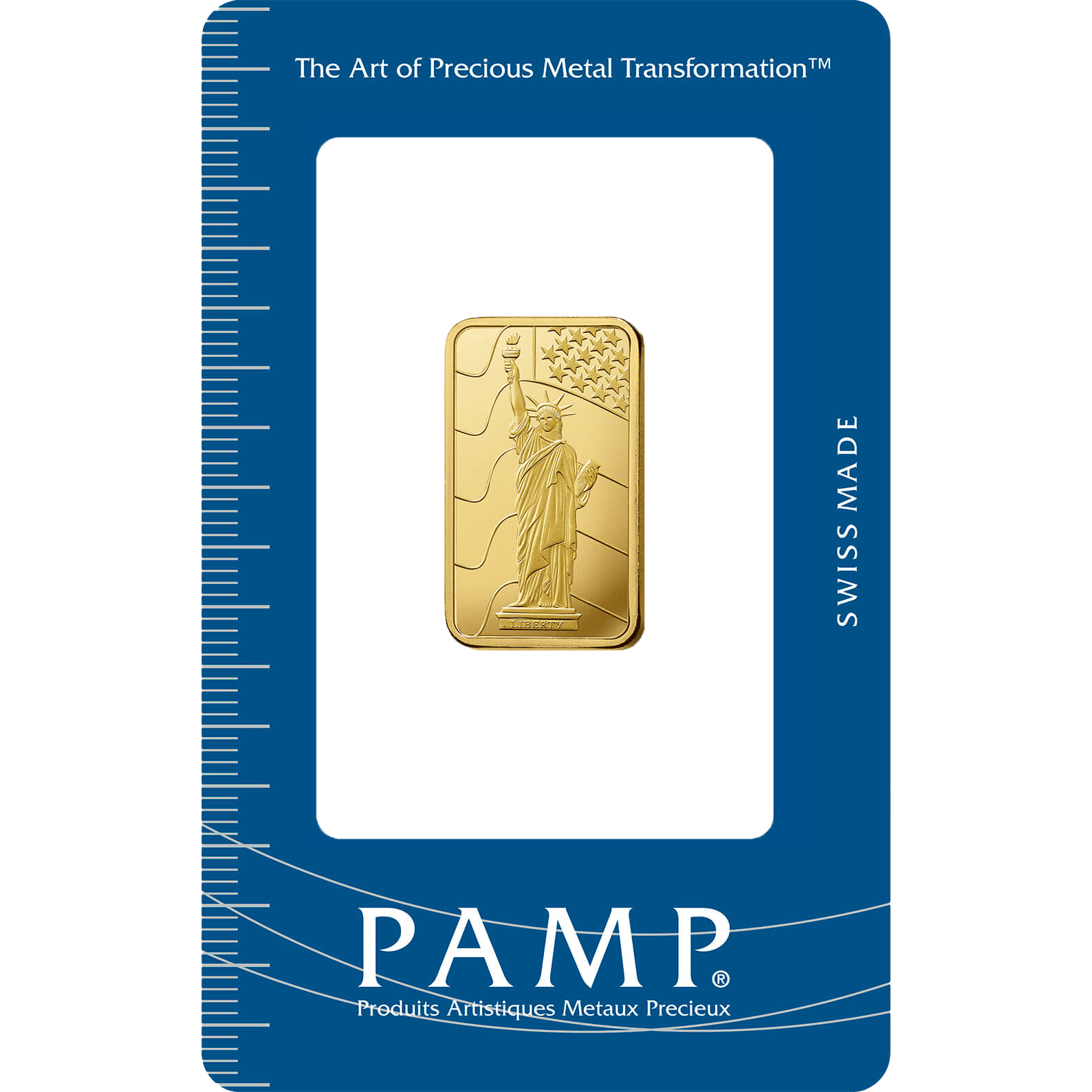 investir dans 10 gram d'or pur Liberty - PAMP Suisse - Pack Front