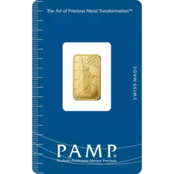 5 Gramm Goldbarren - PAMP Suisse Liberty