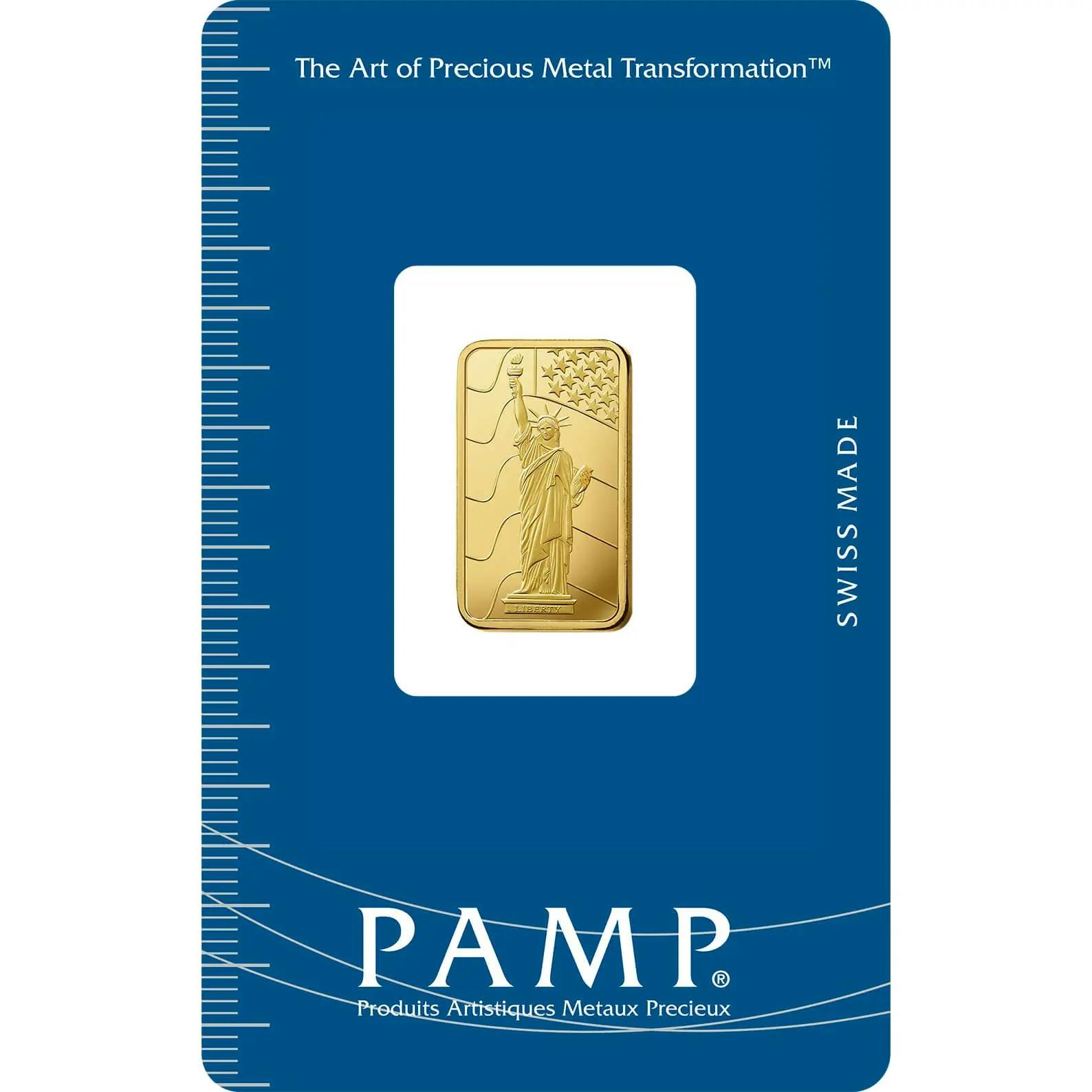5 gram Gold Bar - PAMP Suisse Liberty