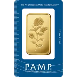 50 gram Gold Bar - PAMP Suisse Rosa