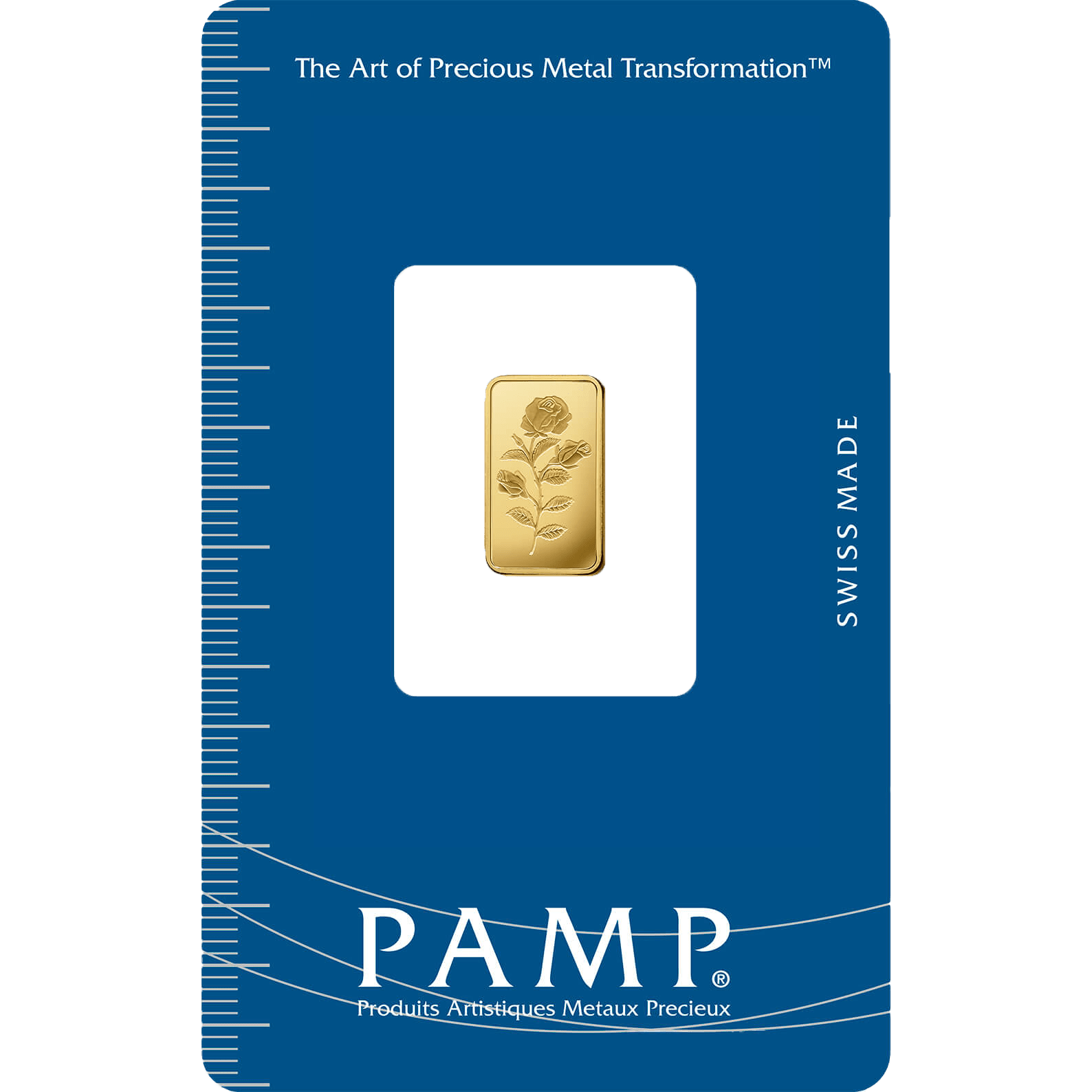 Investire in 1 grammo d'oro puro Rosa - PAMP Svizzera - Pack Front