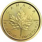 1/10 once Pièce d'Or - Maple Leaf BU