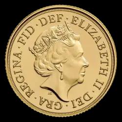 Sovereign Gold Coin - Elizabeth BU