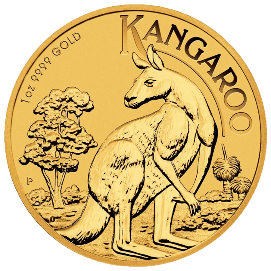 Kangaroo gold coins