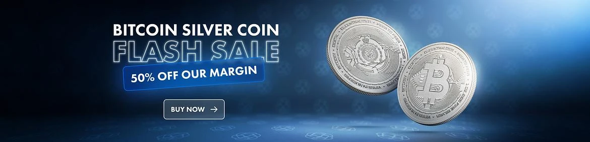 Flash sale July 2026 - BTC Silver 50off