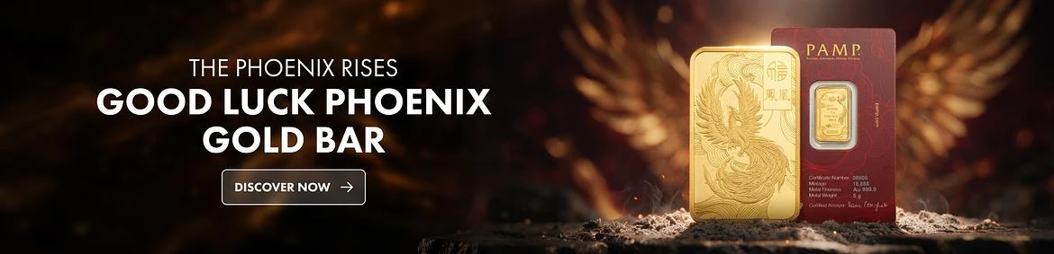 Phoenix Good Luck Gold Bar 5g