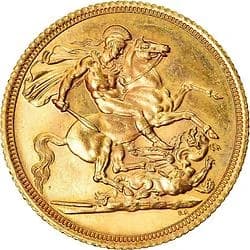Sovereign Gold Coin - Young Elizabeth - Mixed Years Sovereign Gold Coin - Young Elizabeth - Mixed Years