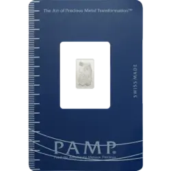 1 gram palladium bar - PAMP Suisse Lady Fortuna 1 gram palladium bar - PAMP Suisse Lady Fortuna