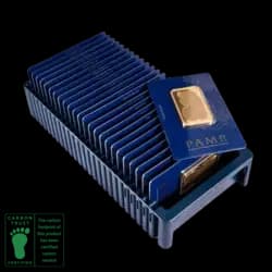 25 x 1 oz Lady Fortuna Monster Box 999.9 Gold - Carbon Neutral A box of 25, 1oz Carbon Neutral Lady Fortuna 999.9-pure gold ingots