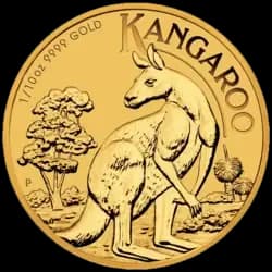 1/10 Gold Coin - Perth Mint Kangaroo - Mixed Years 1/10 Gold Coin - Perth Mint Kangaroo - Mixed Years