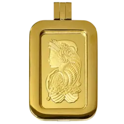 10 grammes lingotin d'or - PAMP Suisse Lady Fortuna (avec pendentif) 10 grammes lingotin d'or - PAMP Suisse Lady Fortuna (avec pendentif)