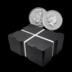 500 Coins Britannia Silver Monster Box (Mixed Years) 500 Coins Britannia Silver Monster Box (Mixed Years)