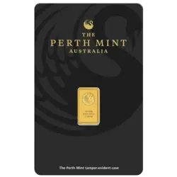 1 gramme lingotin d'or - The Perth Mint 1 gramme lingotin d'or - The Perth Mint