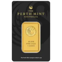 1 ounce Gold Bar - The Perth Mint 1 ounce Gold Bar - The Perth Mint