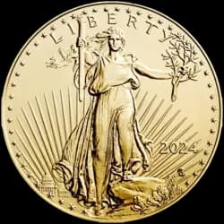 1/4 once Pièce d'Or - American Eagle 2024 1/4 once Pièce d'Or - American Eagle 2024