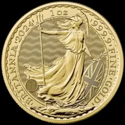 1 ounce Gold Coin - Britannia Charles III 2024 1 ounce Gold Coin - Britannia Charles III 2024