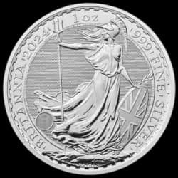 1 ounce Silver Coin - Britannia Charles III - 2024 1 ounce Silver Coin - Britannia Charles III - 2024