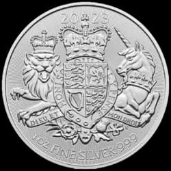 1 Unze Silbermünze - The Royal Arms 2023 1 Unze Silbermünze - The Royal Arms 2023