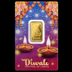10 gram Gold Bar - Diwali Festival of Lights 10 gram Gold Bar - Diwali Festival of Lights