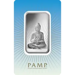 1 ounce Silver Bar - PAMP Suisse Buddha 1 ounce Silver Bar - PAMP Suisse Buddha
