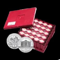 500 Coins Philharmonic Silver Monster Box - Mixed Years 500 Coins Philharmonic Silver Monster Box - Mixed Years