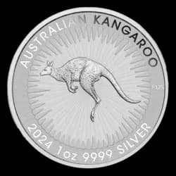 1 Unze Silbermünze - Perth Mint Känguru 2024 1 Unze Silbermünze - Perth Mint Känguru 2024