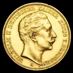 20 Mark Gold Coin - Wilhelm II von Preußen - Mixed Years 20 Mark Gold Coin - Wilhelm II von Preußen - Mixed Years