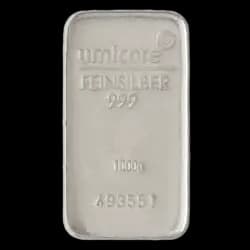 1 kg Silver Bar - Umicore 1 kg Silver Bar - Umicore