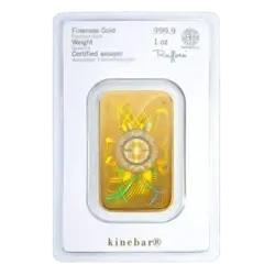 1 ounce Gold Bar - Heraeus - Kinebar series 1 ounce Gold Bar - Heraeus - Kinebar series