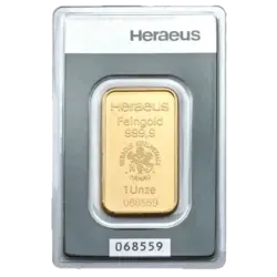 1 ounce Gold Bar - Heraeus 1 ounce Gold Bar - Heraeus