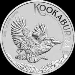 1 Unze Silbermünze - Kookaburra 2024 1 Unze Silbermünze - Kookaburra 2024