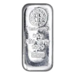500 Gramm Silberbarren - Argor Heraeus 500 Gramm Silberbarren - Argor Heraeus