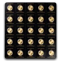 25x1 gram Maplegram Gold Coin - Maple Leaf (Mixed Years) 25x1 gram Maplegram Gold Coin - Maple Leaf (Mixed Years)