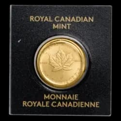 1 gram Maplegram Gold Coin - Maple Leaf 2023 1 gram Maplegram Gold Coin - Maple Leaf 2023