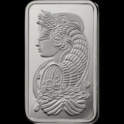 5 oz Fine Platinum Bar 999.5 - PAMP Suisse Lady Fortuna 5 oz Fine Platinum Bar 999.5 - PAMP Suisse Lady Fortuna