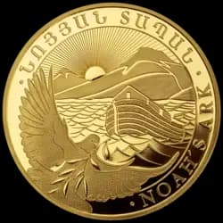 1 oncia Moneta d'Oro - Arca di Noé Armenia 2025 1 oncia Moneta d'Oro - Arca di Noé Armenia 2025