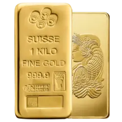 1 kilogram Gold Bar - Random Mint 1 kilogram Gold Bar - Random Mint -1
