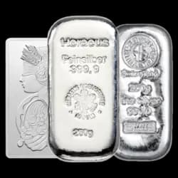 250 grammes Lingot d'Argent - Sélection aléatoire 250 grammes Lingot d'Argent - Sélection aléatoire -1