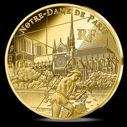 1/4 ounce Gold Coin - Unesco Notre Dame Proof 2025 1/4 ounce Gold Coin - Unesco Notre Dame Proof 2025 - 1