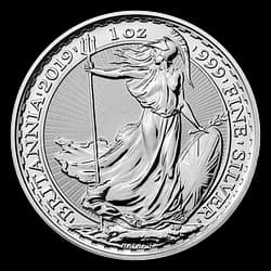 1 once Pièce d’Argent - Britannia 2019 1 once Pièce d’Argent - Britannia 2019