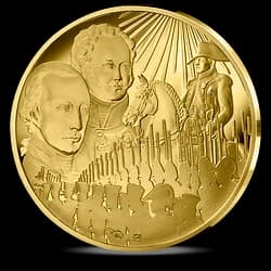 1/10 ounce Gold Coin - Battle of Austerlitz 1/10 ounce Gold Coin - Battle of Austerlitz